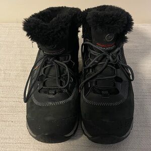 MERRELL Boots Women's Size 7 Thermo Arc 6 Primaloft Insulated 200 Gram Black